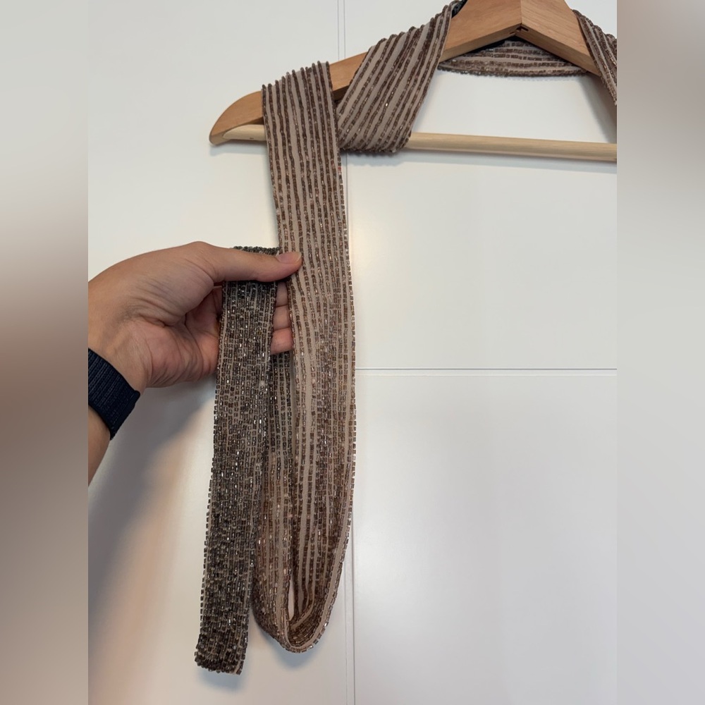 Zara beaded scarf